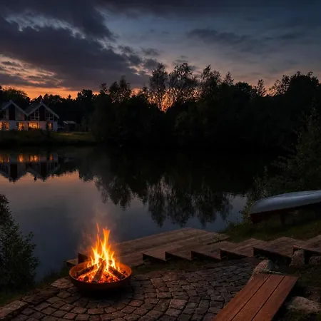 Waterkant Am Mit Sauna, Kamin & Garten